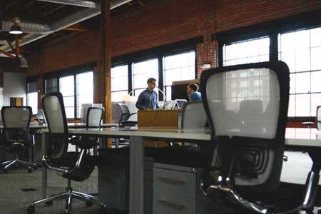 Corporate internet and office connectivity service