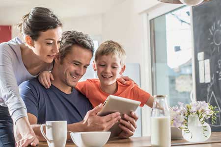 Illustration representing Residential Broadband